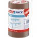 Tesa Basic Pack - 3 Pack of Packaging Tape, Brown