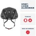 ABUS Aduro 2.0 City Cycling Helmet with Light, All-Round Bicycle Helmet in Sporty Design for Urban Traffic, for Women and Men