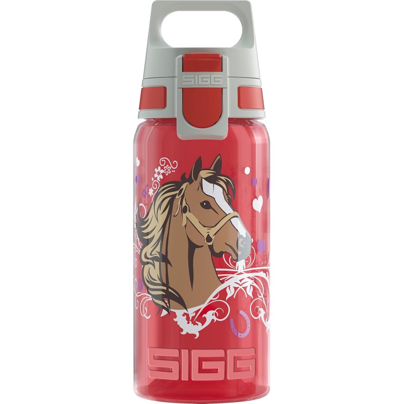 SIGG – Viva One – Children's Drinking Bottle, Suitable for Carbonated Drinks, Leak-Proof, Dishwasher-Safe, BPA-Free, for Sports and School, 0.5 L