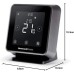 Honeywell Home T6R Wi-Fi Room Thermostat with Desk Holder, Power Supply and Radio Receiver Box, Black Y6R910RW8021