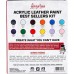 Angelus Leather Paint Set Of 12 1 Oz