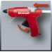 Einhell Hot Melt Glue Gun, GG 30 (30 W Refillable Ø 11 mm, 195 °C, Stand Holder, Includes 3 Glue Pens)