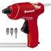 Einhell Hot Melt Glue Gun, GG 30 (30 W Refillable Ø 11 mm, 195 °C, Stand Holder, Includes 3 Glue Pens)