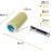 PENNELLIFICIO 2000 | Acrylic Fabric Roller with Integrated Paint Reservoir, Non-Drip for Painting, Interior Walls, Waterpainting, Width 20 cm, Diameter 8.5 cm - Made in Italy