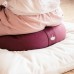 Lotuscrafts Yoga Cushion Half Moon Shanti – Half Moon Cushion – Meditation Cushion with Cover Made of 100% Cotton – Yoga Seat Cushion Crescent Shaped with Spelt Filling – GOTS Certified