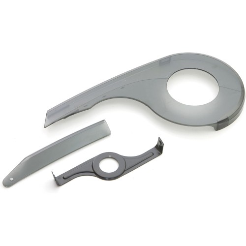 Cicli Bonin Unisex Drop 42 Crown Extensible Chain Guard, Fume Black, One Size