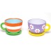 Baker Ross Ceramic Cup and Saucer Jars (Pack of 2)