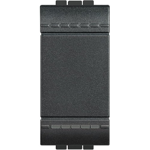 BTicino SL4005NF 1 Position Button 10A 1m Charcoal