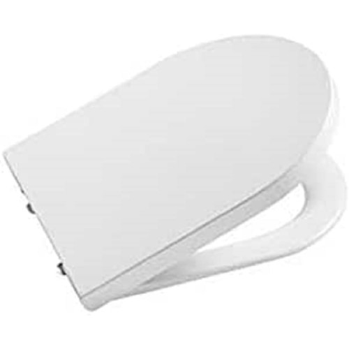 Rock a80152 °C00b – Lid and Hoop supralit Compact Toilet Seat with Soft-Closing Comfort