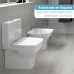 Gala Smart Toilet Seat – Fixed Toilet Seat, in white