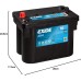 Exide EK508 AGM Car Battery 50Ah