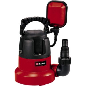 Einhell GC-SP 3580 LL Submersible Pump, 350 W, 8000 litres per hour, Low Level Submersible up to 1 mm, Pump Start from 8 mm, Integrated Non-Return Valve