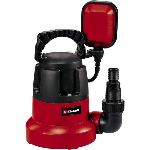 Einhell GC-SP 3580 LL Submersible Pump, 350 W, 8000 litres per hour, Low Level Submersible up to 1 mm, Pump Start from 8 mm, Integrated Non-Return Valve