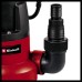 Einhell GC-SP 3580 LL Submersible Pump, 350 W, 8000 litres per hour, Low Level Submersible up to 1 mm, Pump Start from 8 mm, Integrated Non-Return Valve
