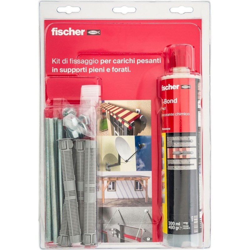 T-BOND Threaded Chemical Load Anchors with Net Anchors