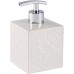Wenko Cordoba 22650100 Soap Dispenser Liquid Soap Dispenser, Detergent Dispenser Capacity 0.5 l, ceramic, 8.5 x 13 x 8.5 cm
