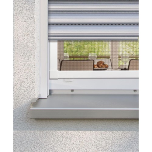 Schellenberg Premium 70102 Corner Connection Set for Insect and Doors – Pack of 1, White