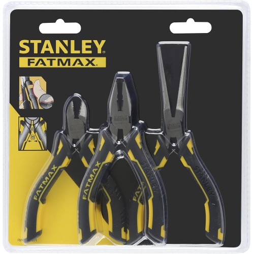 STANLEY FMHT0-80524 FM Mini Pliers 3PC Set, Black