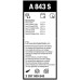 Bosch Aerotwin A843S windscreen wiper, length: 550 mm / 550 mm – Set for front windscreen.