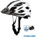 Fischer Erwachsene Fahrradhelm, Radhelm, Cityhelm Urban, S/M oder L/XL, mit beleuchtetem Innenring-System