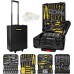416 Piece Tool Set, Steel, Trolley Case with 4 Drawers and Trays