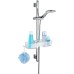 Wenko Shower Rod Caddy Premium, 36 x 12 x 7.5 cm