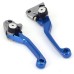 Motorcycle Brake Lever and Clutch Lever for YZ125/250 15-25 YZ250F 09-25 YZ125X 17-23 25 YZ250X 16-23 25 YZ426F/450F 09-25 YZ250FX 20-25 YZ450 FX 19-25 WR450F 24-25 WR250F 25 Blue
