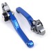 Motorcycle Brake Lever and Clutch Lever for YZ125/250 15-25 YZ250F 09-25 YZ125X 17-23 25 YZ250X 16-23 25 YZ426F/450F 09-25 YZ250FX 20-25 YZ450 FX 19-25 WR450F 24-25 WR250F 25 Blue