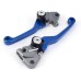 Motorcycle Brake Lever and Clutch Lever for YZ125/250 15-25 YZ250F 09-25 YZ125X 17-23 25 YZ250X 16-23 25 YZ426F/450F 09-25 YZ250FX 20-25 YZ450 FX 19-25 WR450F 24-25 WR250F 25 Blue