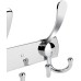 Lylin Coat Rack, Stainless Steel Coat Hooks, Towel Hooks, Bathrobe Hooks, Coat Rack, Approx. Max. Load 30 kg