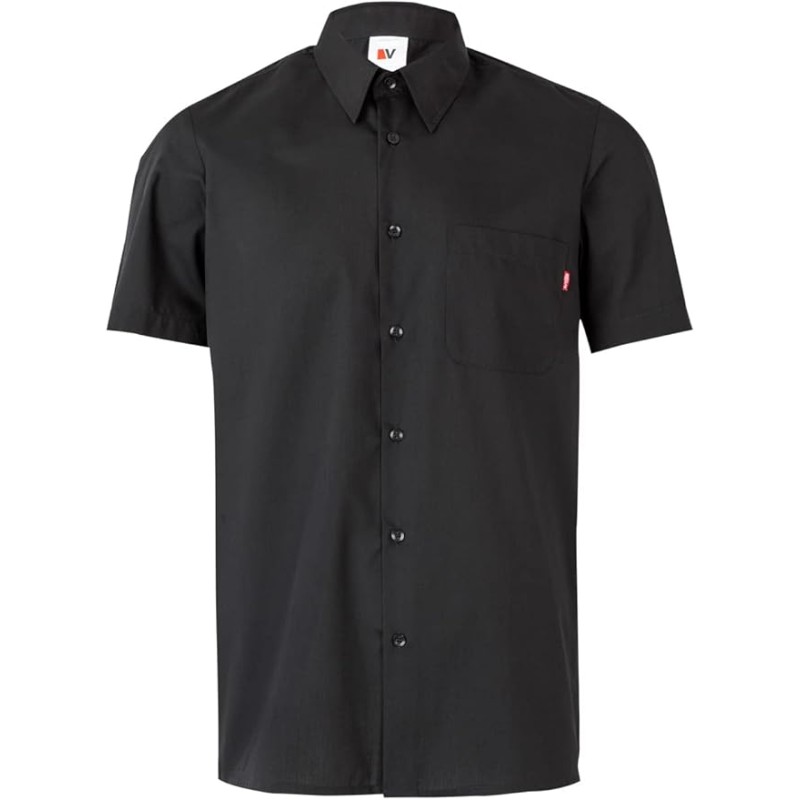 VELILLA Women's Classic Polo Shirt with Collar, Short Sleeve, Blue, Size 41.5, Regular, Polyester 65%, Cotton 35%