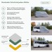 TRAVORA - Motorhome Protective Cover - Weatherproof Motorhome Covers - High-Quality Motorhome Tarpaulin - 790 x 235 x 275 cm Large Motorhome Protective Cover - Safe Protection Against Dust and