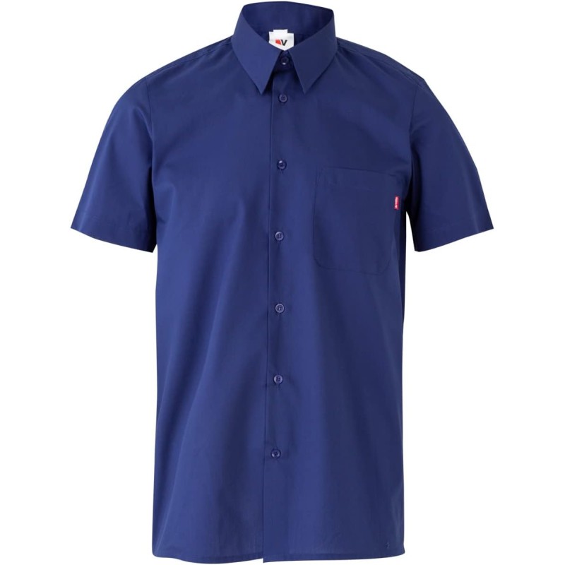 Velilla 531 Short Sleeve Shirt, Blue, Size L