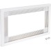 Emuca 8934715 Microwave Framework for Fixing Into Cabinet, White, 60 cm