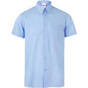 Velilla 531 Short Sleeve Shirt Sky Blue Size L