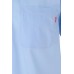Velilla 531 Short Sleeve Shirt Sky Blue Size L