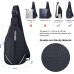 WATERFLY Anti-Theft Sling Bag for Men and Women, Chest Bag, Hippie Crossbody Bag, Multipurpose Daypack