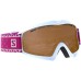 Salomon, Child (3-6 years) Ski Goggles, Cloudy Weather, Tonic Orange Lens (Interchangeable), Airflow System, KIWI ACCESS, White, L39911100