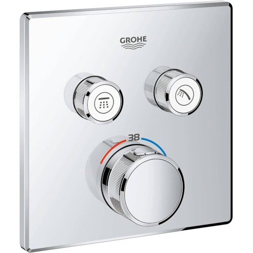 Grohe Grohtherm Smartcontrol Thermostat Shower and Shower System, 29124000