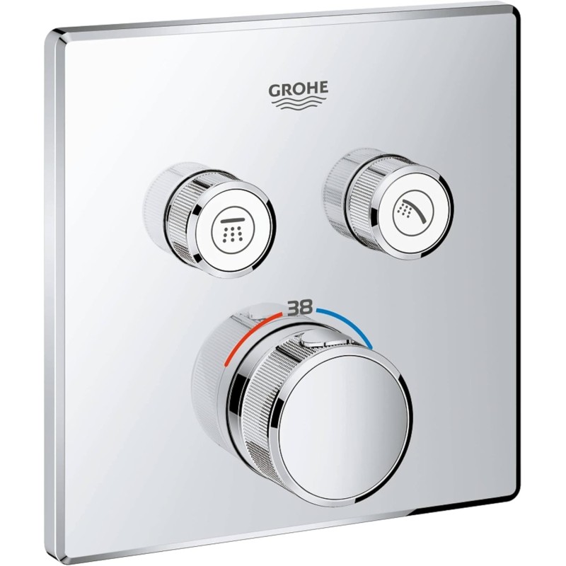 Grohe Grohtherm Smartcontrol Thermostat Shower and Shower System, 29124000