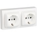 Legrand Oteo 097381 Double Socket 230 V White