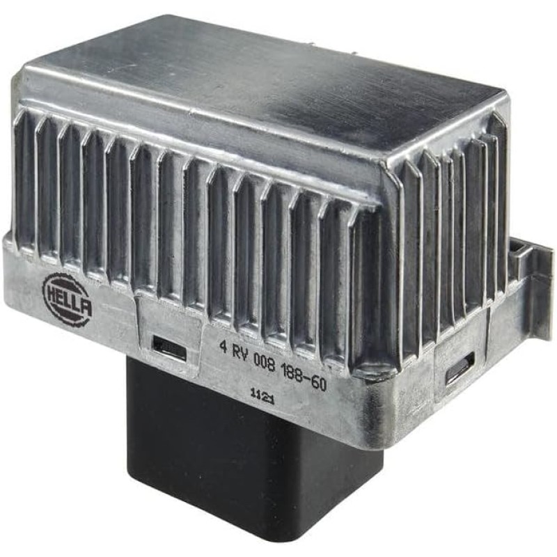 HELLA 4RV 008 188-601 Control Unit, glow plug system - 12V - Number of connectors: 7 - Number of Cylinders: 4