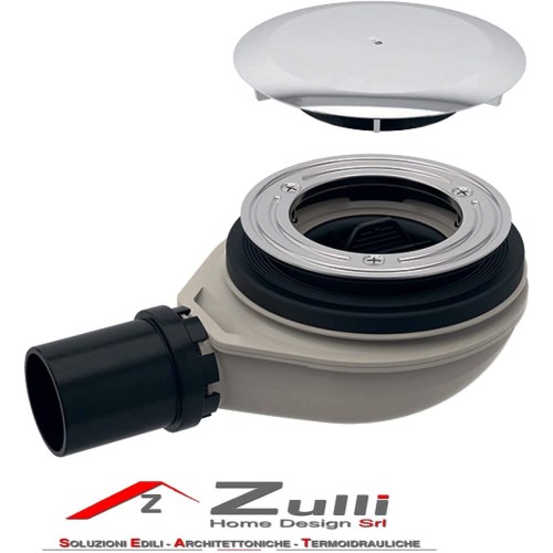 Geberit 28562000 New 150.583.21.1 Shower Drain Fitting Depth 90 mm Height 30 mm White