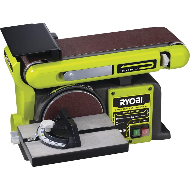 Belt Sander and disc Sander Stationary Ryobi 370 W rbds4601g