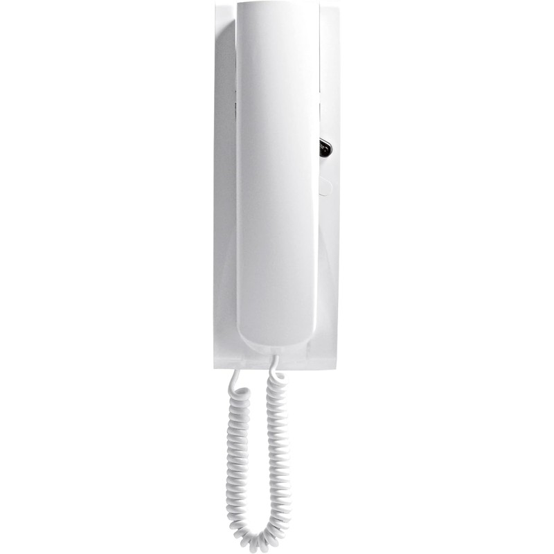 Vimar 887U Universal Intercoms Compatible with Third Party Home Phones for AC or Electronic Calling Systems (Non-Digital) - White
