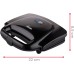 ARDES - Professional Electric Toaster Sandwich Maker Compact Toaster with Non-Stick Grill Plates Electric Grill Plate for Rolls, Toast and Piadinas Black Colour Model AR1S10