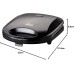 ARDES - Professional Electric Toaster Sandwich Maker Compact Toaster with Non-Stick Grill Plates Electric Grill Plate for Rolls, Toast and Piadinas Black Colour Model AR1S10