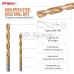 Hi-Spec 99-Piece Titanium-Coated HSS Steel Drill Bit Set in the Most Common Sizes (1 to 10 mm) for Wood, Metal and Plastic in a Sturdy Storage Case