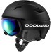 Odoland Ski Helmet and Ski Goggles Set, Snowboard Helmet with Snowboard Goggles for Men and Women, UV 400 Protection, Wind Resistance, for Skiing and Mountaineering