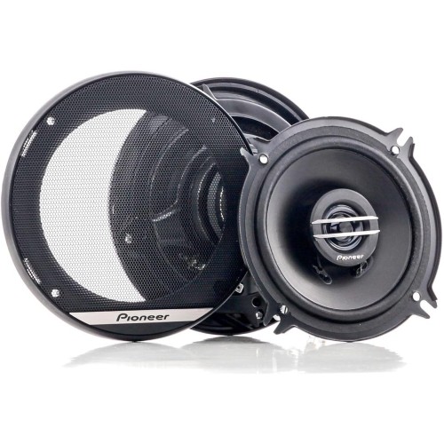 Pioneer TS-G1320F 2-way coaxial car speakers (250 W), 13 cm, powerful sound, IMPP membrane for optimal bass, 35 W rated input power, 44.3 mm mounting depth, black, 2 speakers